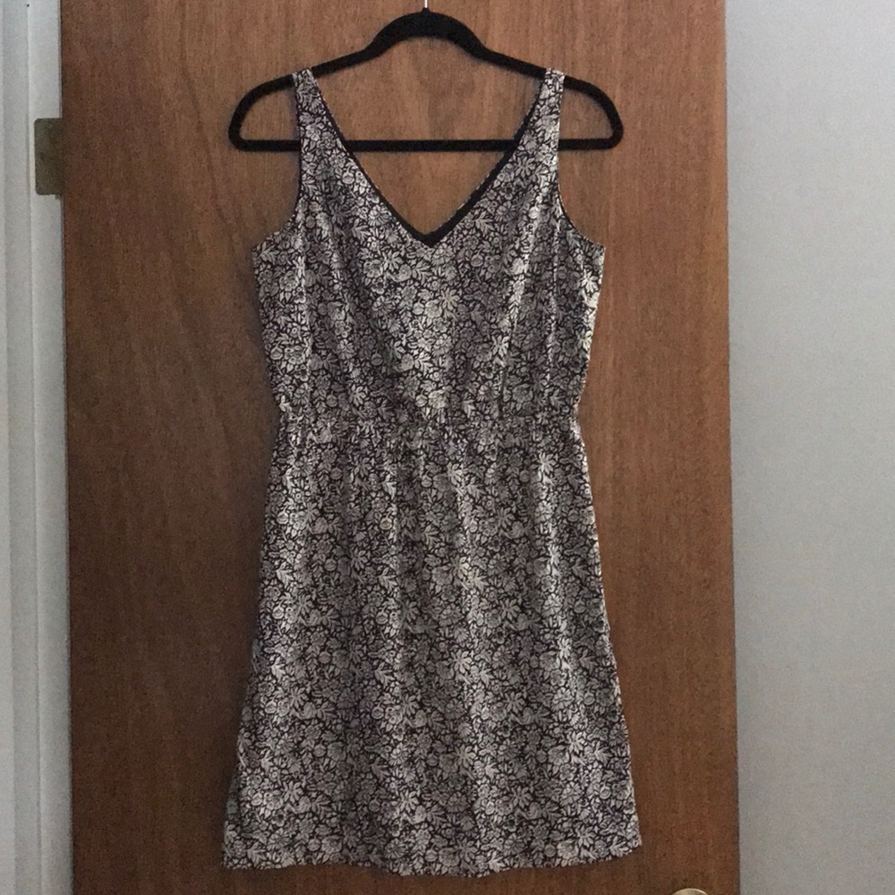 Black and white dress